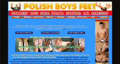 Desktop Screenshot of polishboysfeet.com